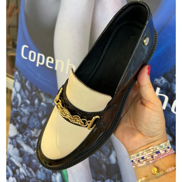 Copenhagen Shoes By Josefine Valentin Loafers My Life Bone/Black