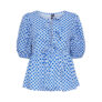 Pieces Bluse Jolly Airy Blue