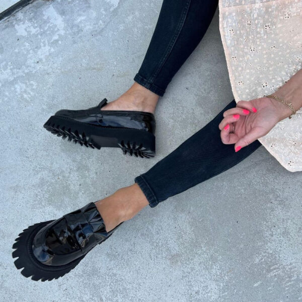 Copenhagen Shoes Loafers Make Waves Black