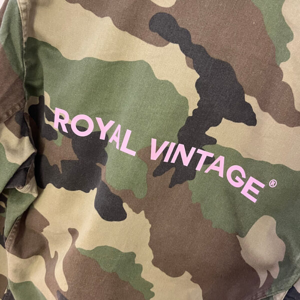 Royal Vintage Jakke Monaco Pink RV Print