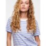 Pieces T-shirt Ria Stripe Hydrangea