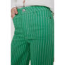 Nümph Jeans Paris Cropped Green Stripe
