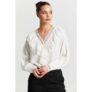 Rue de Femme Bluse Karma Offwhite