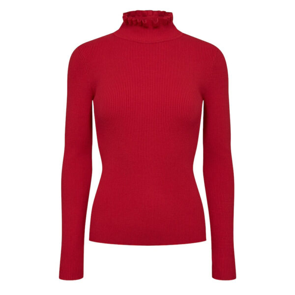 Nümph Pullover Highneck Sidanu High Risk Red