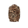 Black Colour Bluse Luna Kaftan Golden Leopard