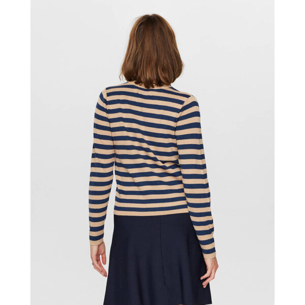 Nümph Pullover Stripy Dress Blue