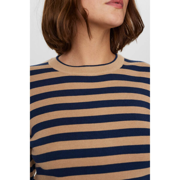 Nümph Pullover Stripy Dress Blue