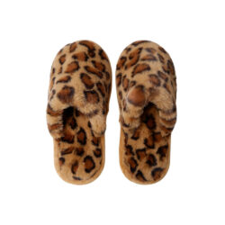 Black Colour Slippers Leo