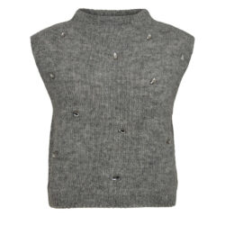 Nümph Vest Saidani Medium Grey Melange