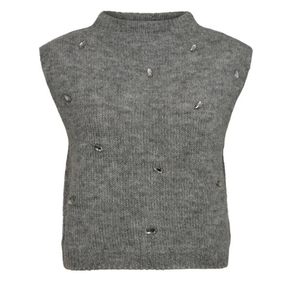 Nümph Vest Saidani Medium Grey Melange