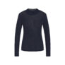 Rue de Femme Bluse Roll Neck Dark Blue